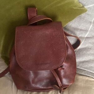 Portland Leather mini backpack